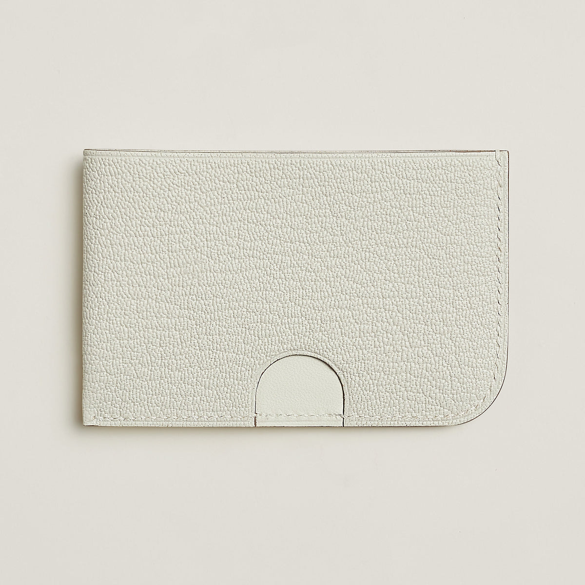 Hermes Poisson Card Holder Mushroom
