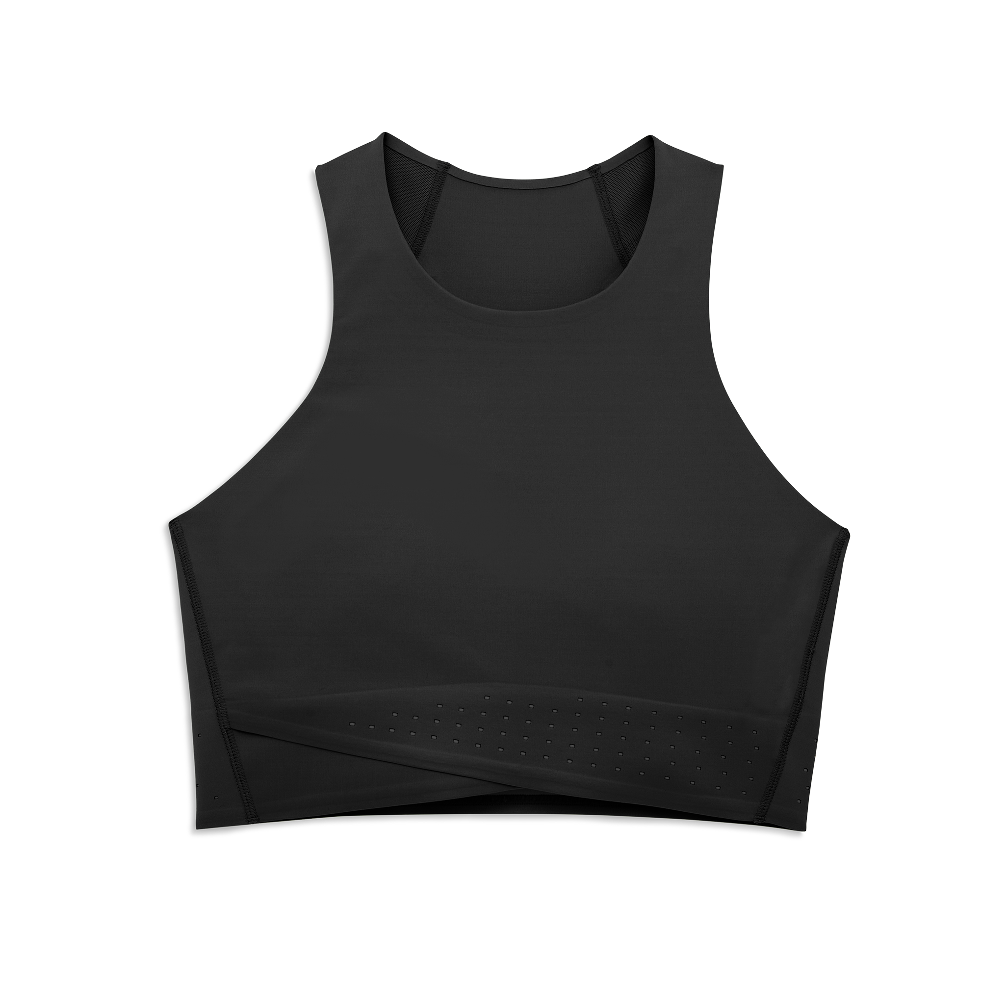 On Race Crop Black | Shadow (Women'S)