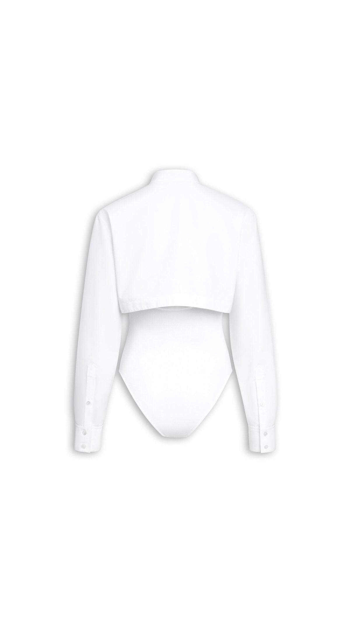Alaïa Layer Cotton Poplin Shirt