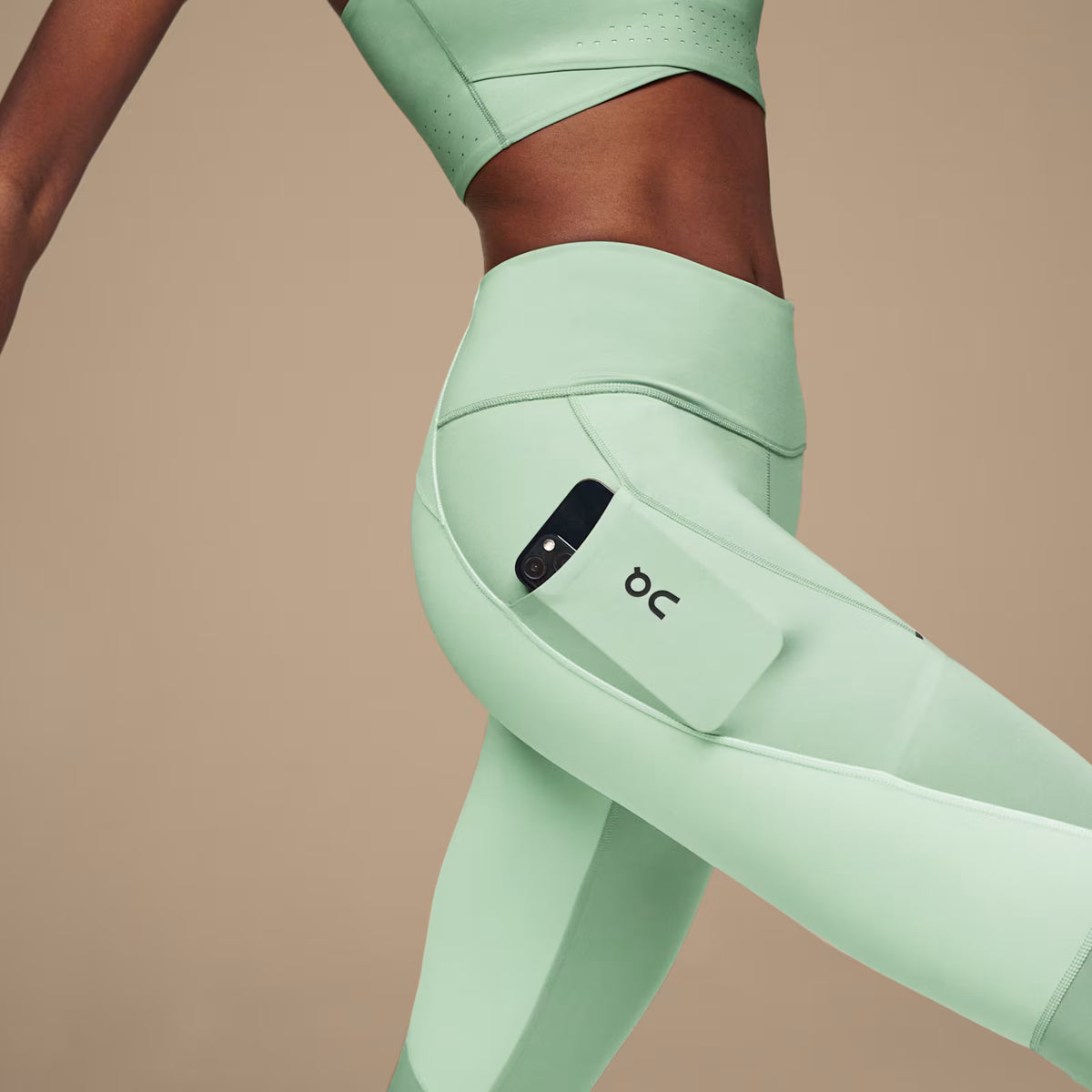 On Performance Tights Moss | Creek (Women'S)