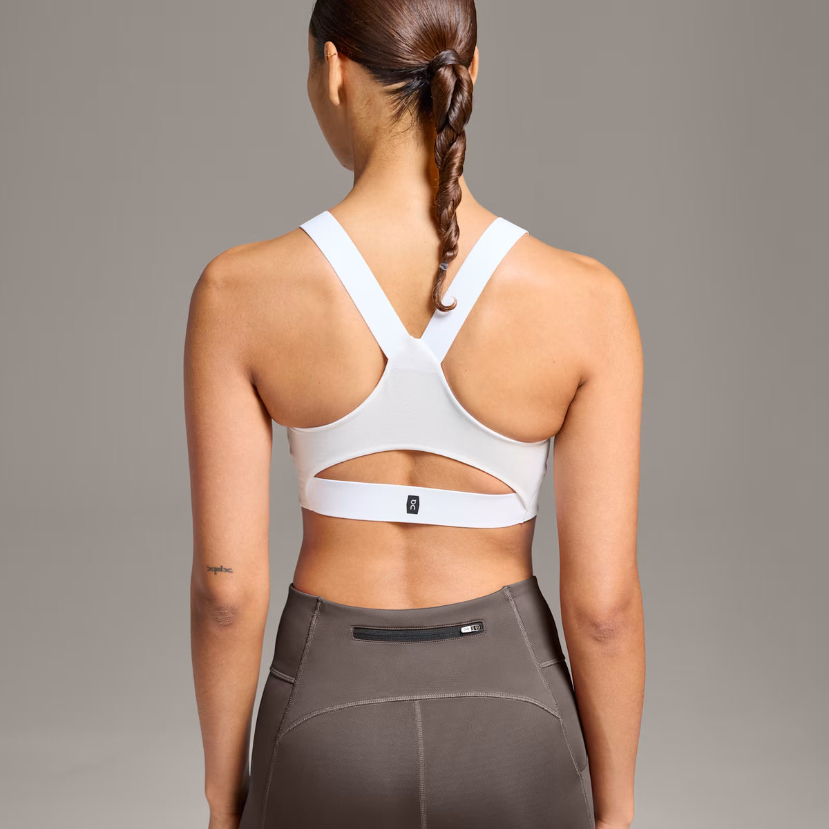 On Performance Flex Bra Undyed-White (Women'S)