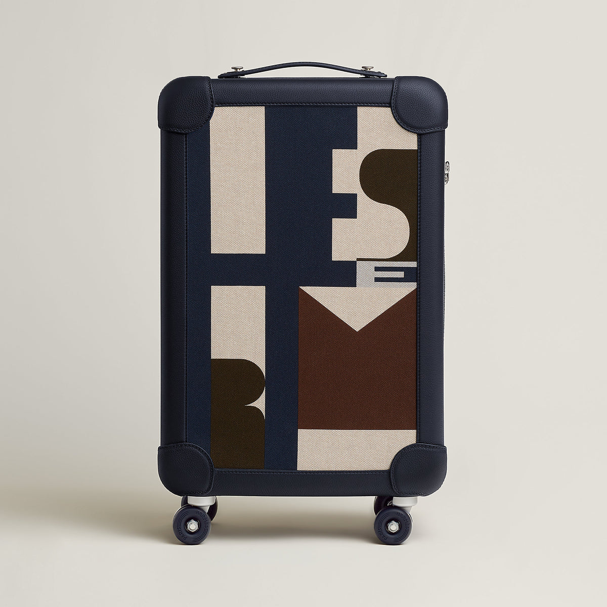 Hermes R.M.S Cabin Suitcase Bleu Indigo