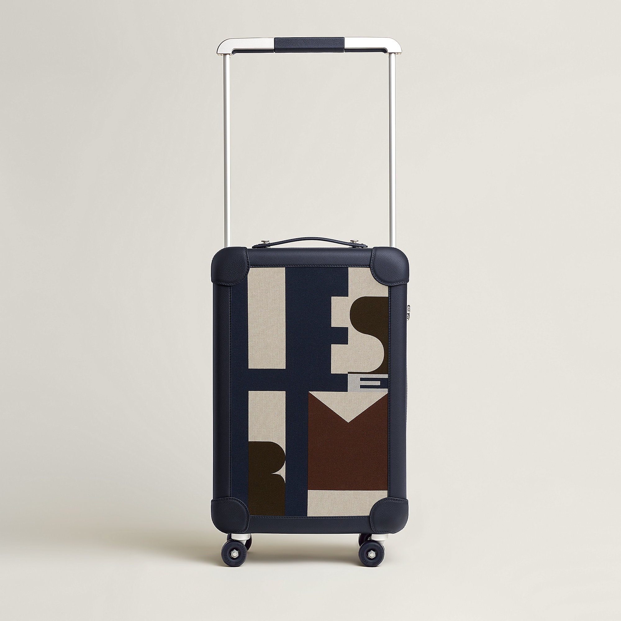 Hermes R.M.S Cabin Suitcase Bleu Indigo
