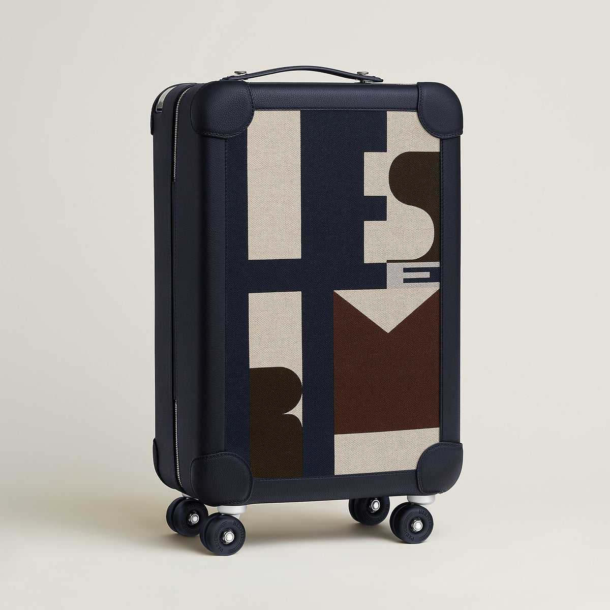 Hermes R.M.S Cabin Suitcase Bleu Indigo
