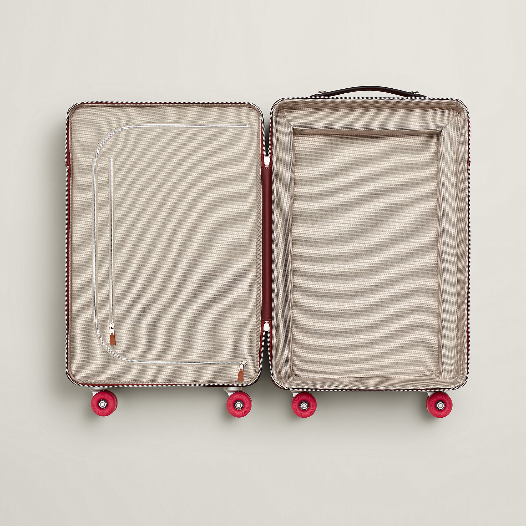 Hermes R.M.S Cabin Suitcase Bordeaux