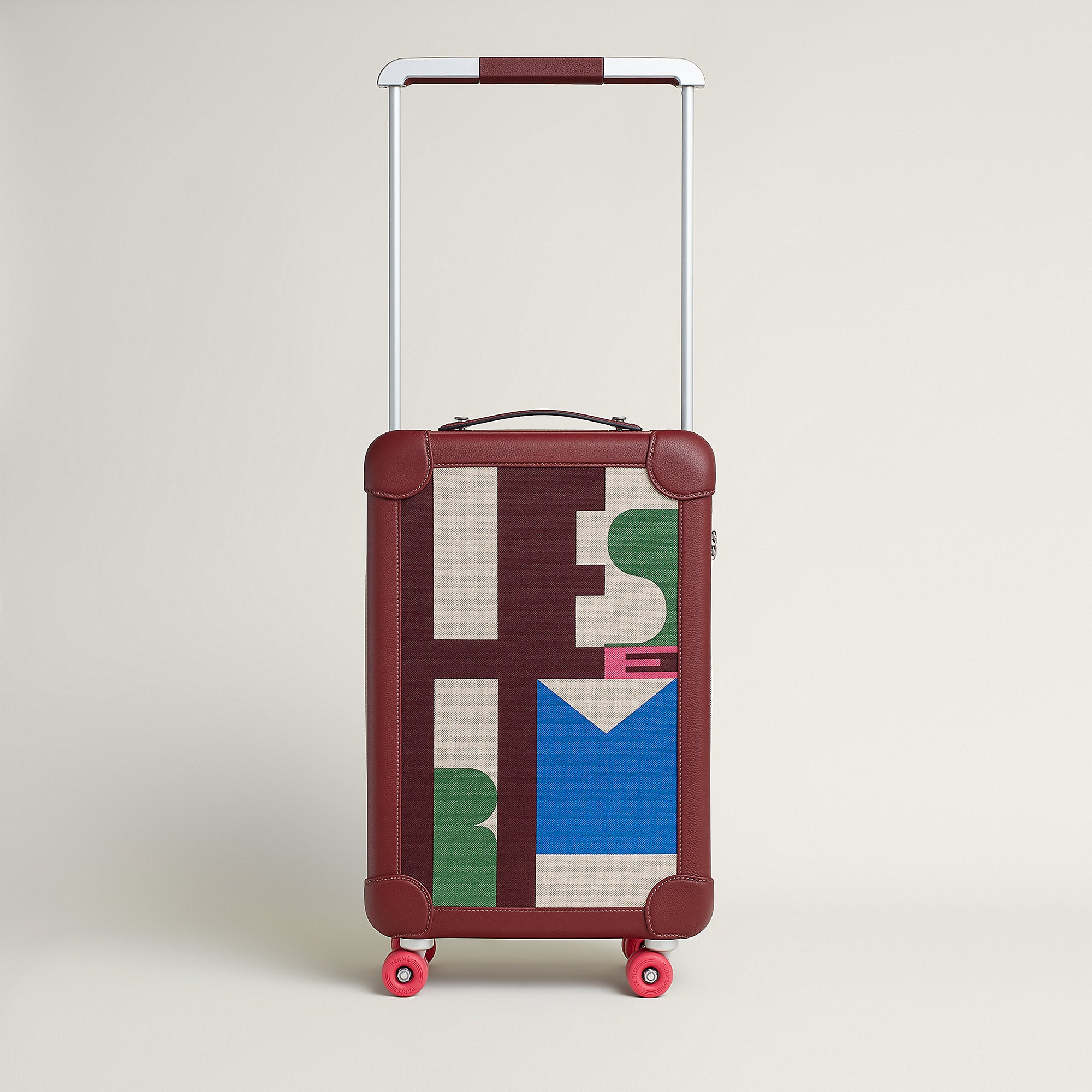 Hermes R.M.S Cabin Suitcase Bordeaux