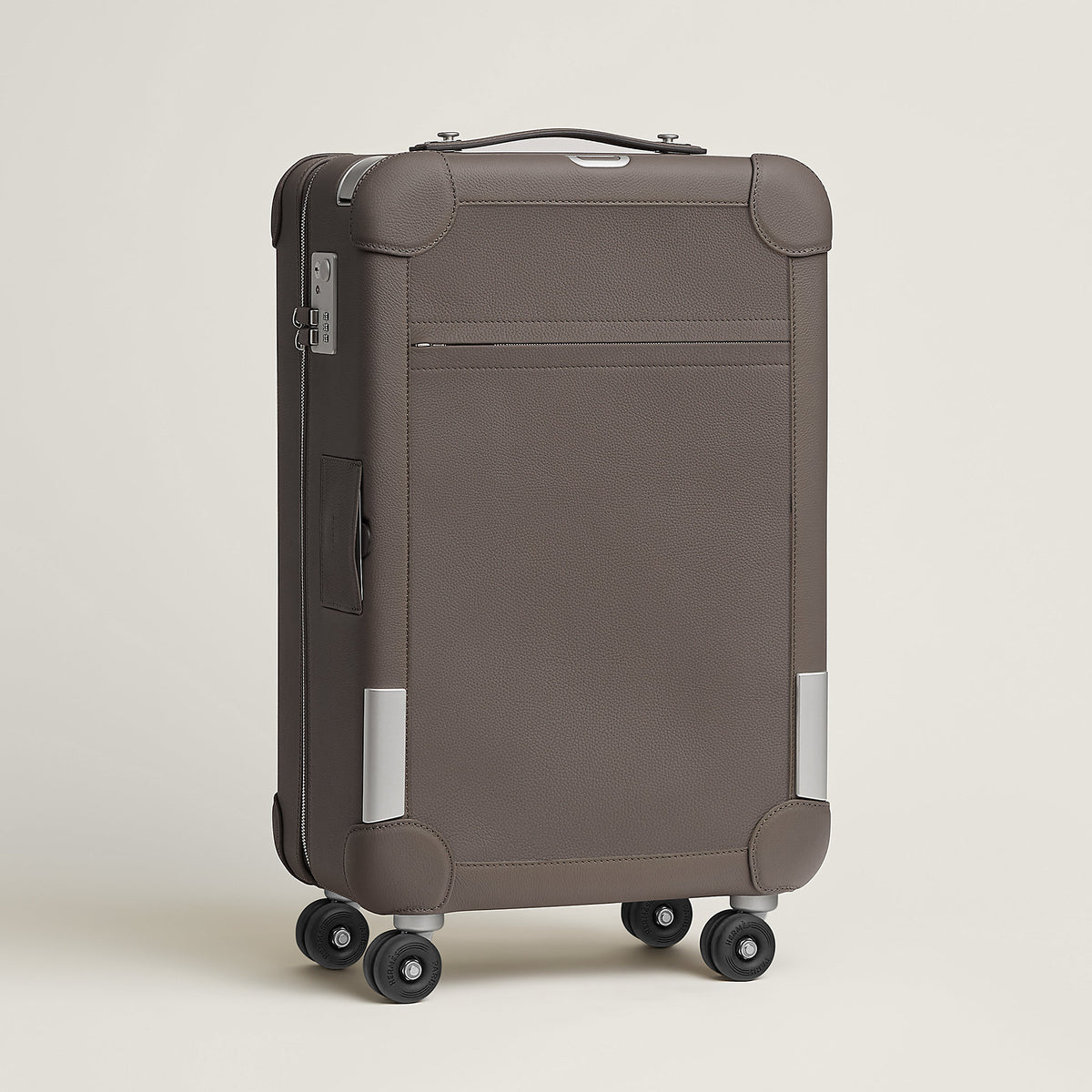 Hermes R.M.S Cabin Suitcase Gris Tain