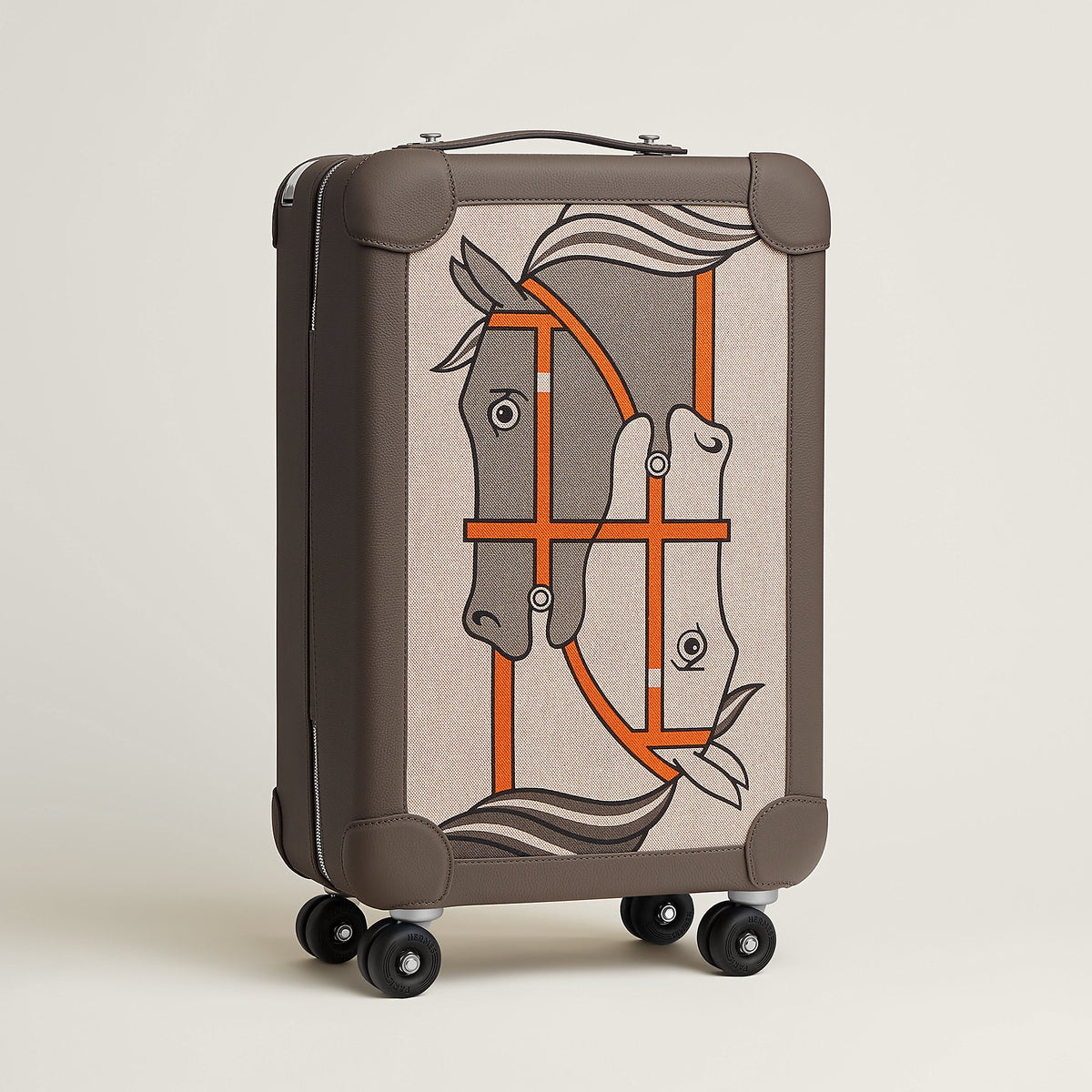 Hermes R.M.S Cabin Suitcase Tain