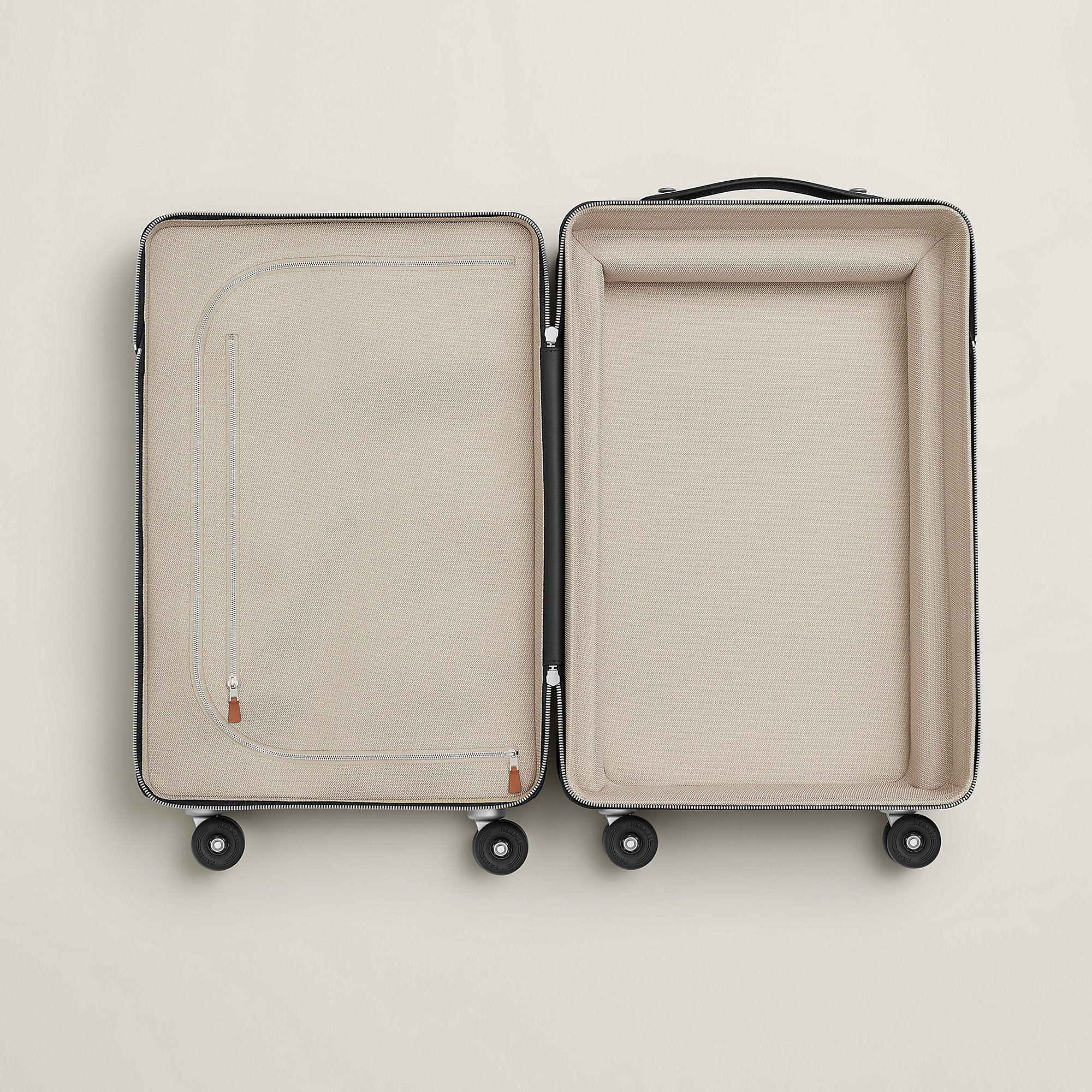 Hermes R.M.S Cabin Suitcase Gris Fonc