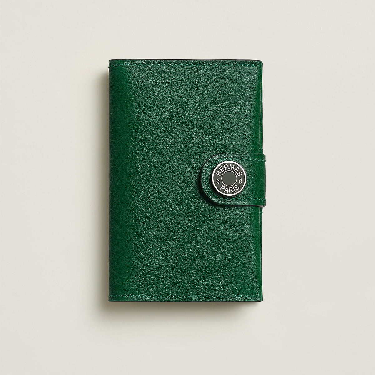 Hermes R.M.S Card Holder Vert Moyen