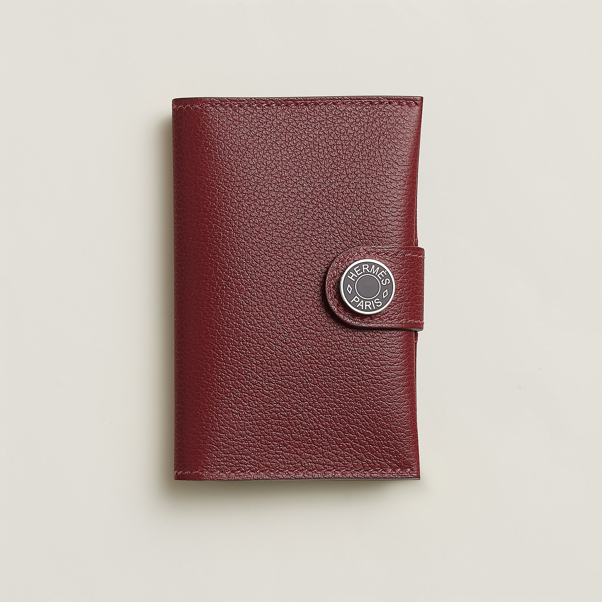 Hermes R.M.S Card Holder Bleu Zanzibar