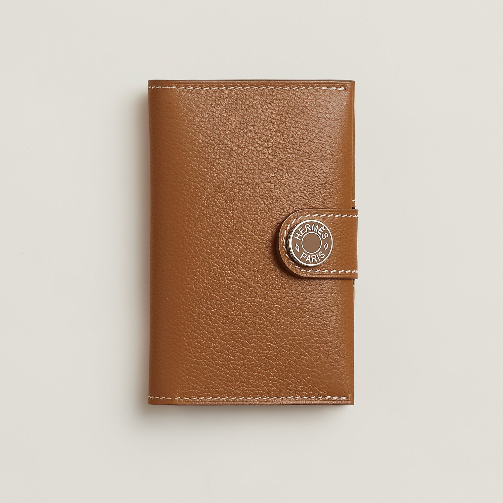 Hermes R.M.S Card Holder Gold