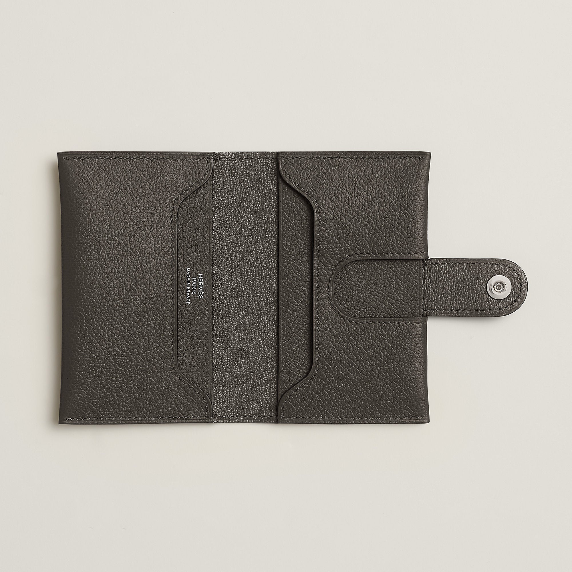 Hermes R.M.S Card Holder Vert Bronze