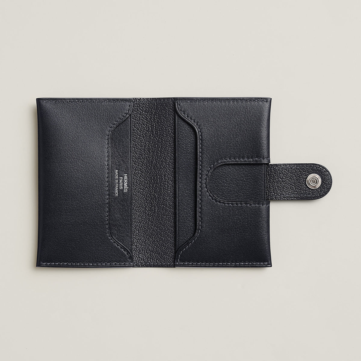 Hermes R.M.S Card Holder Bleu Indigo