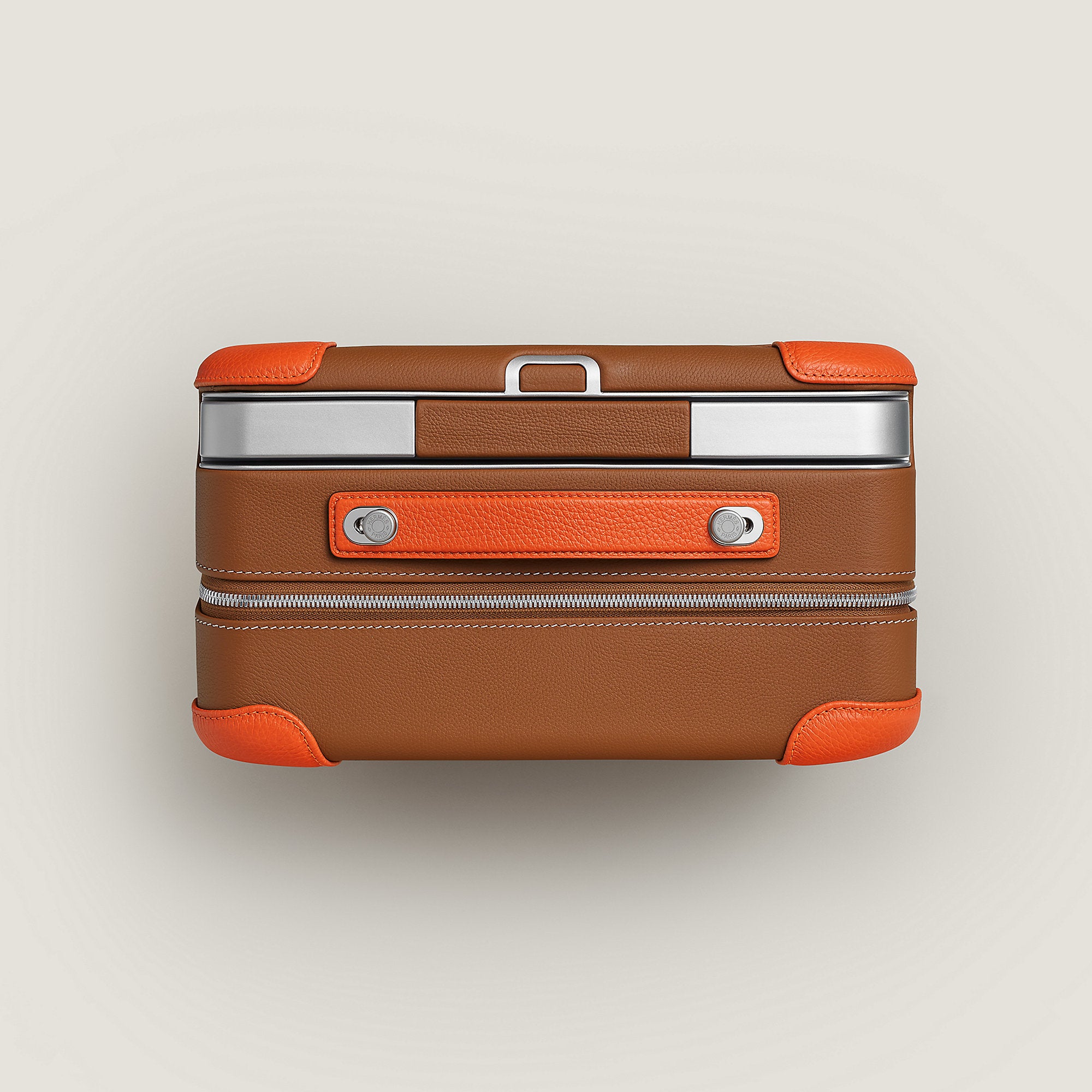 Hermes R.M.S Block Cabin Suitcase Fauve