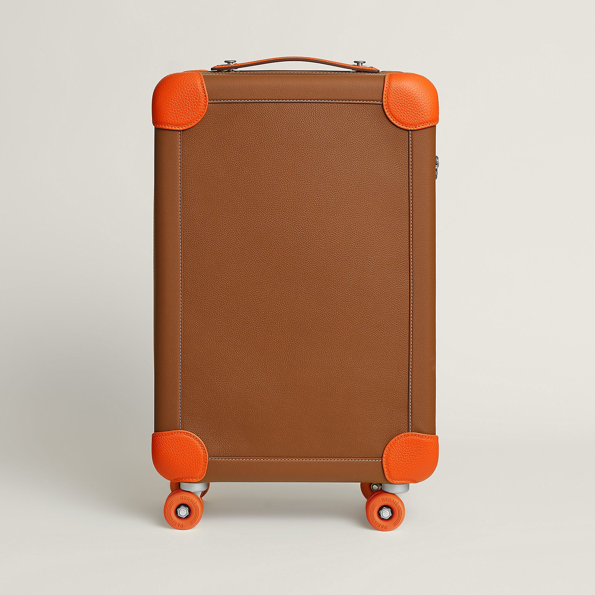 Hermes R.M.S Block Cabin Suitcase Fauve
