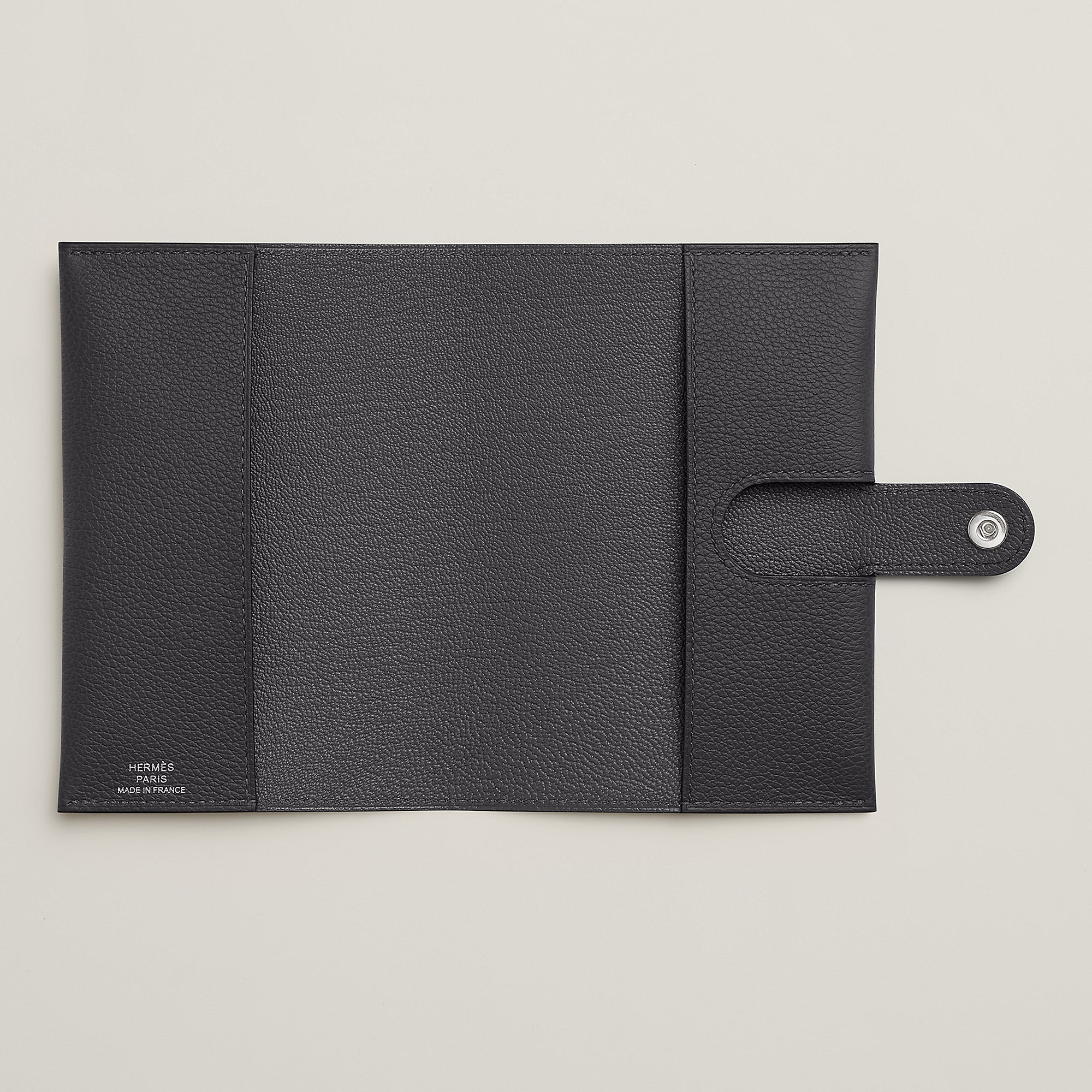 Hermes R.M.S Passport Holder Ardoise
