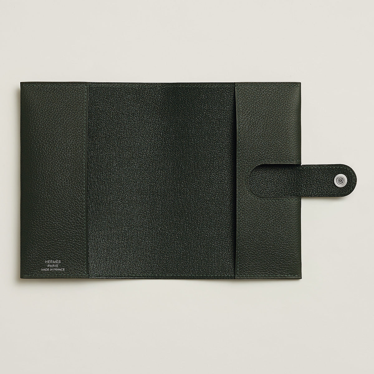 Hermes R.M.S Passport Holder Vert Fonc