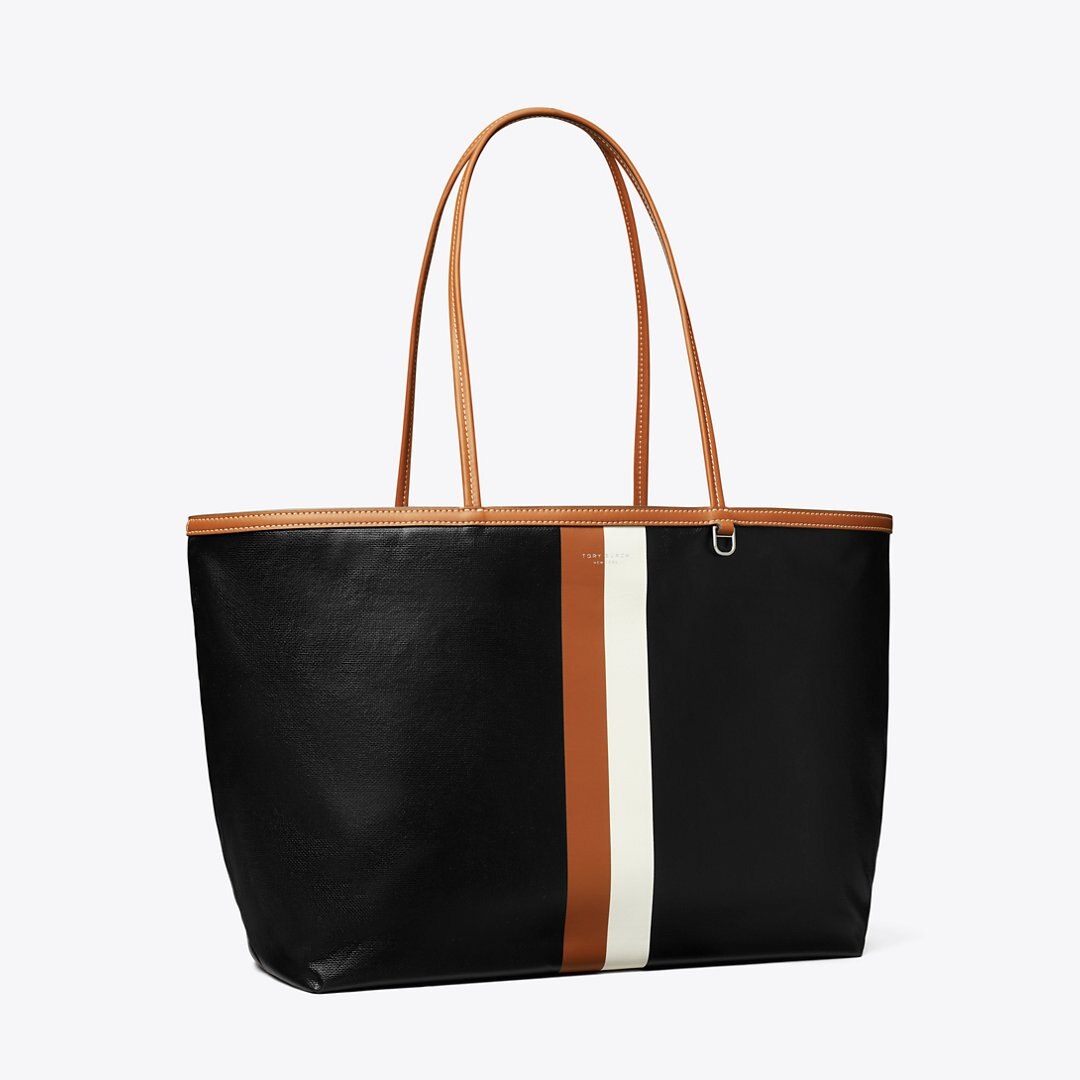 Tory Burch Racer Tote Black