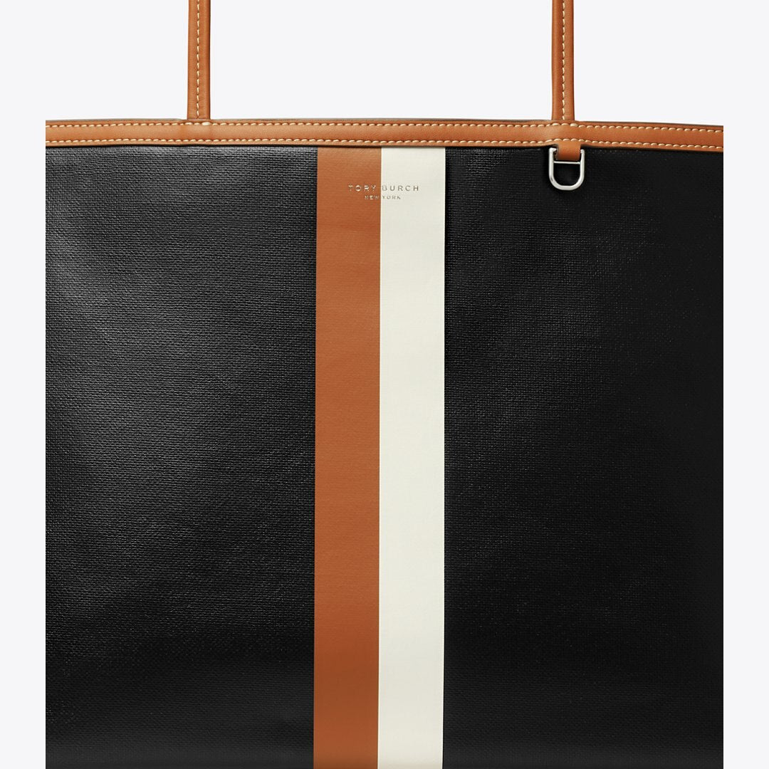 Tory Burch Racer Tote Black