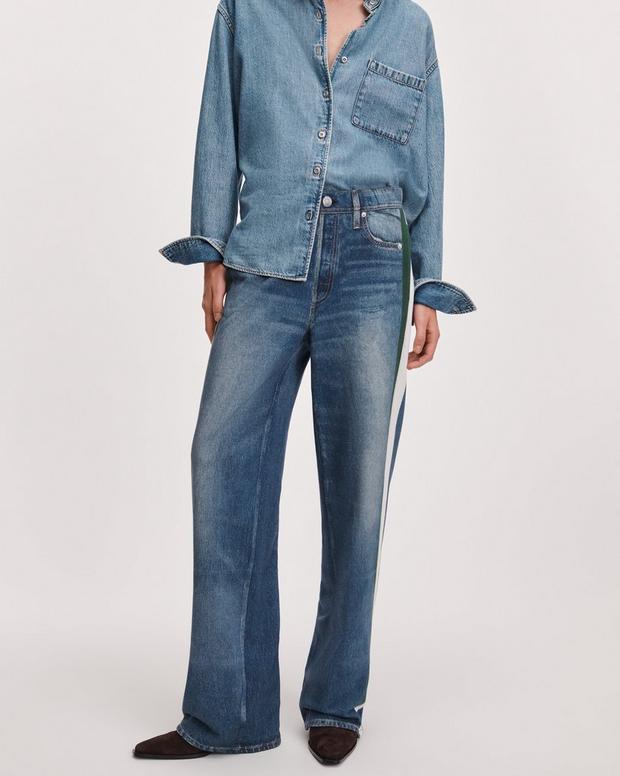 Rag & Bone Rb Miramar Sport Stripe Track Pant
