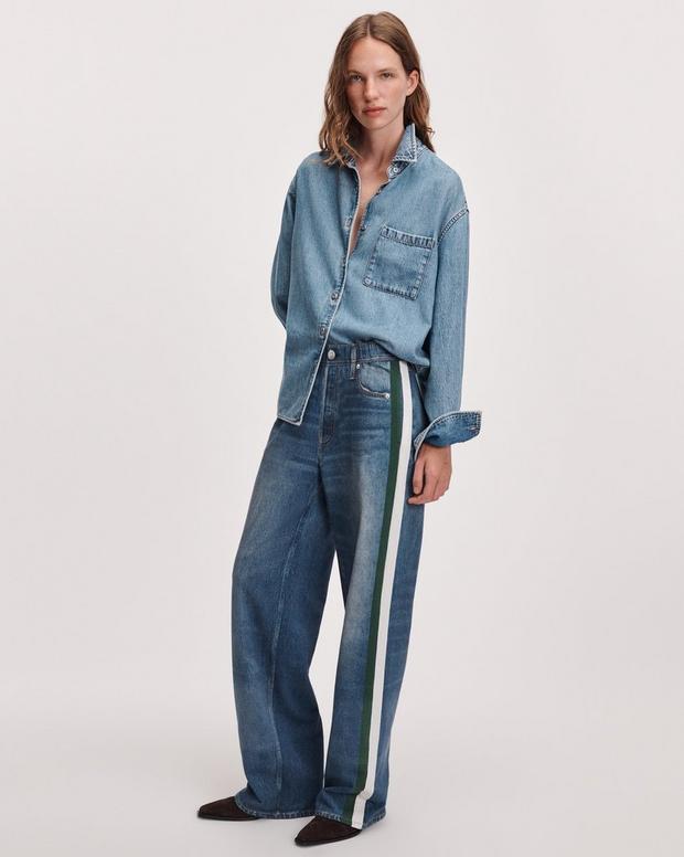 Rag & Bone Rb Miramar Sport Stripe Track Pant
