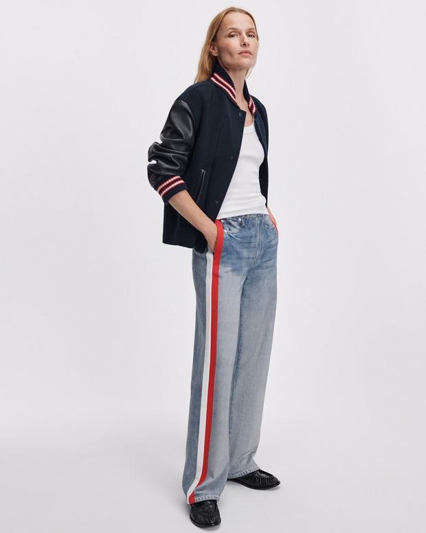 Rag & Bone Rb Miramar Sport Stripe Track Pant