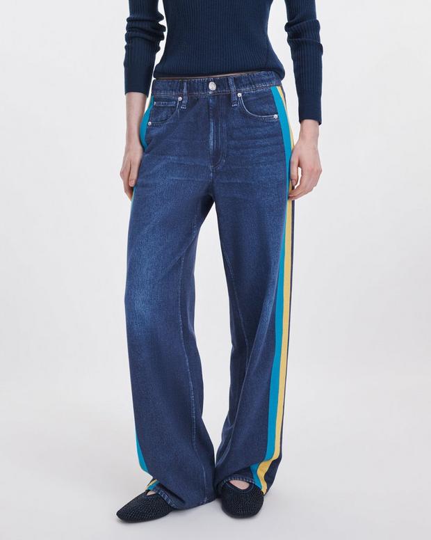 Rag & Bone Rb Miramar Sport Stripe Track Pant