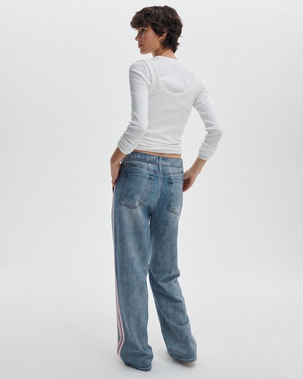 Rag & Bone Rb Miramar Sport Stripe Track Pant