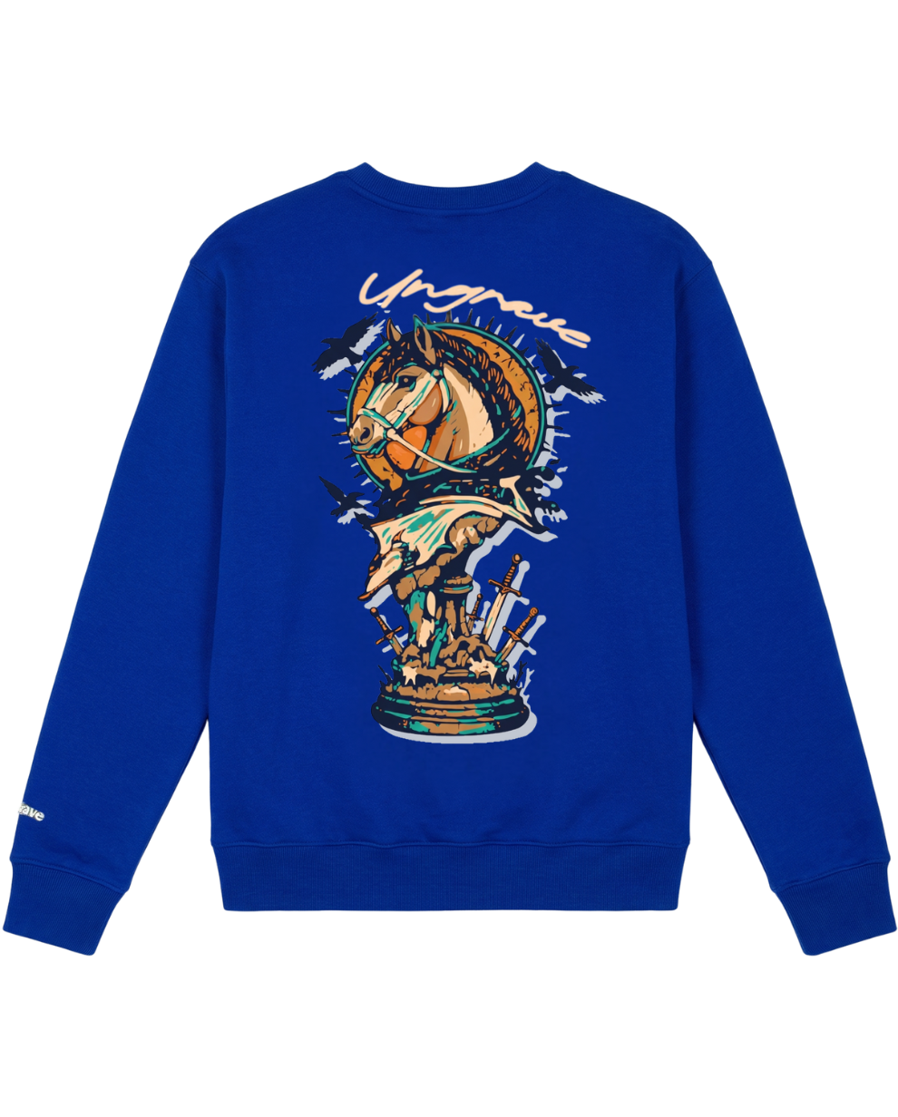 ROYAL BLUE KNIGHTMARE SWEATSHIRT