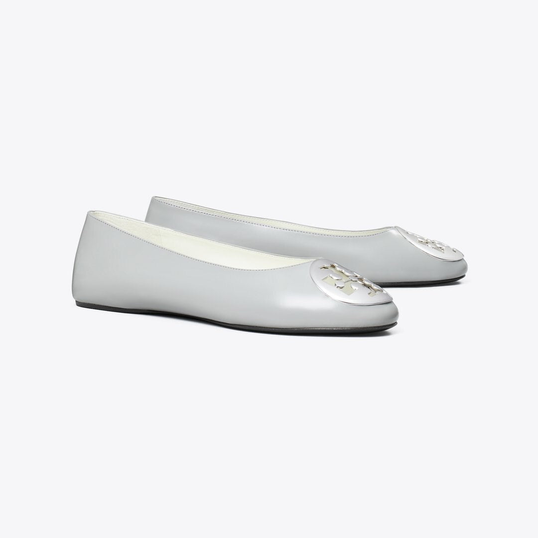 Tory Burch Reva Ballet LOUTRE GRAY