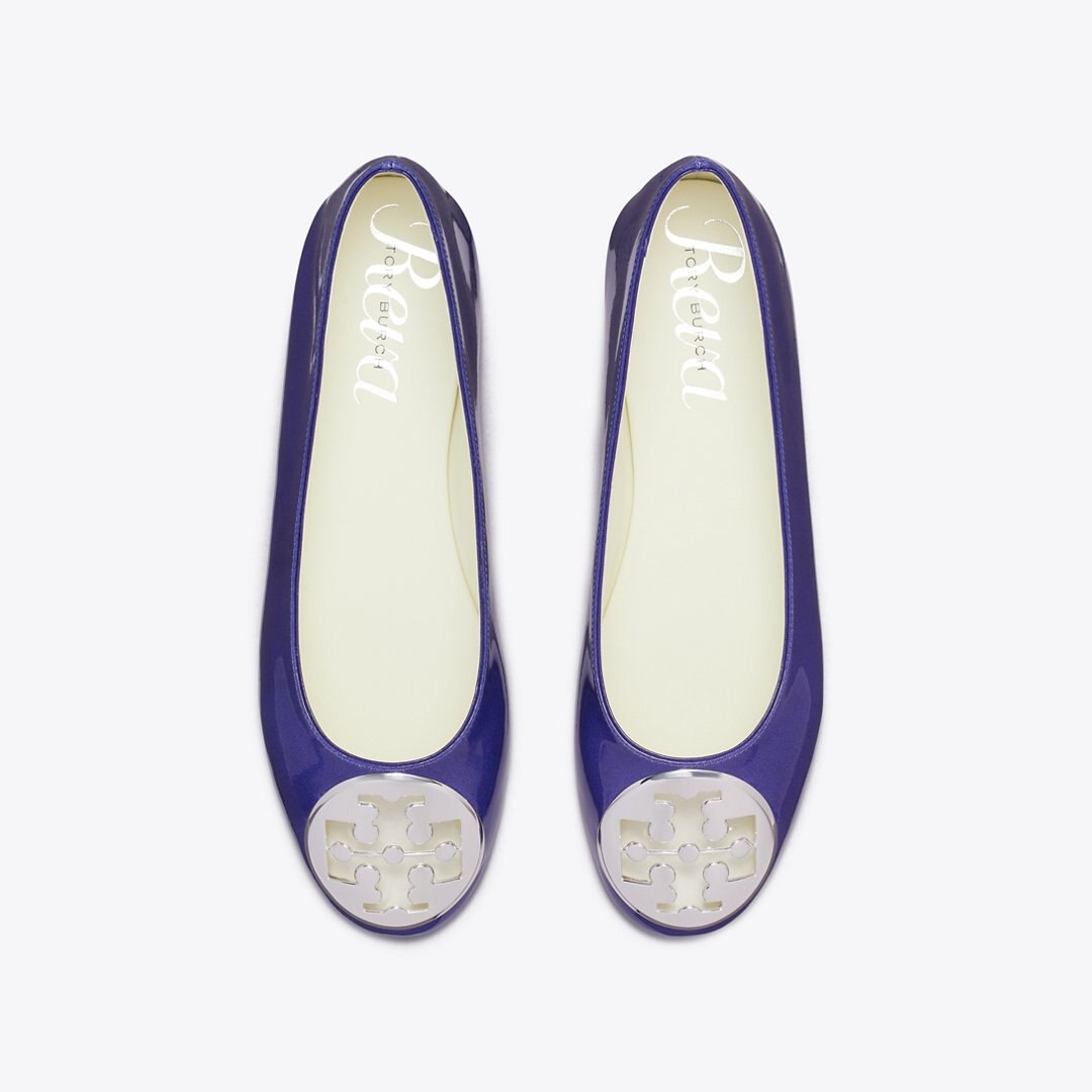 Tory Burch Reva Ballet BALLPOINT BLUE