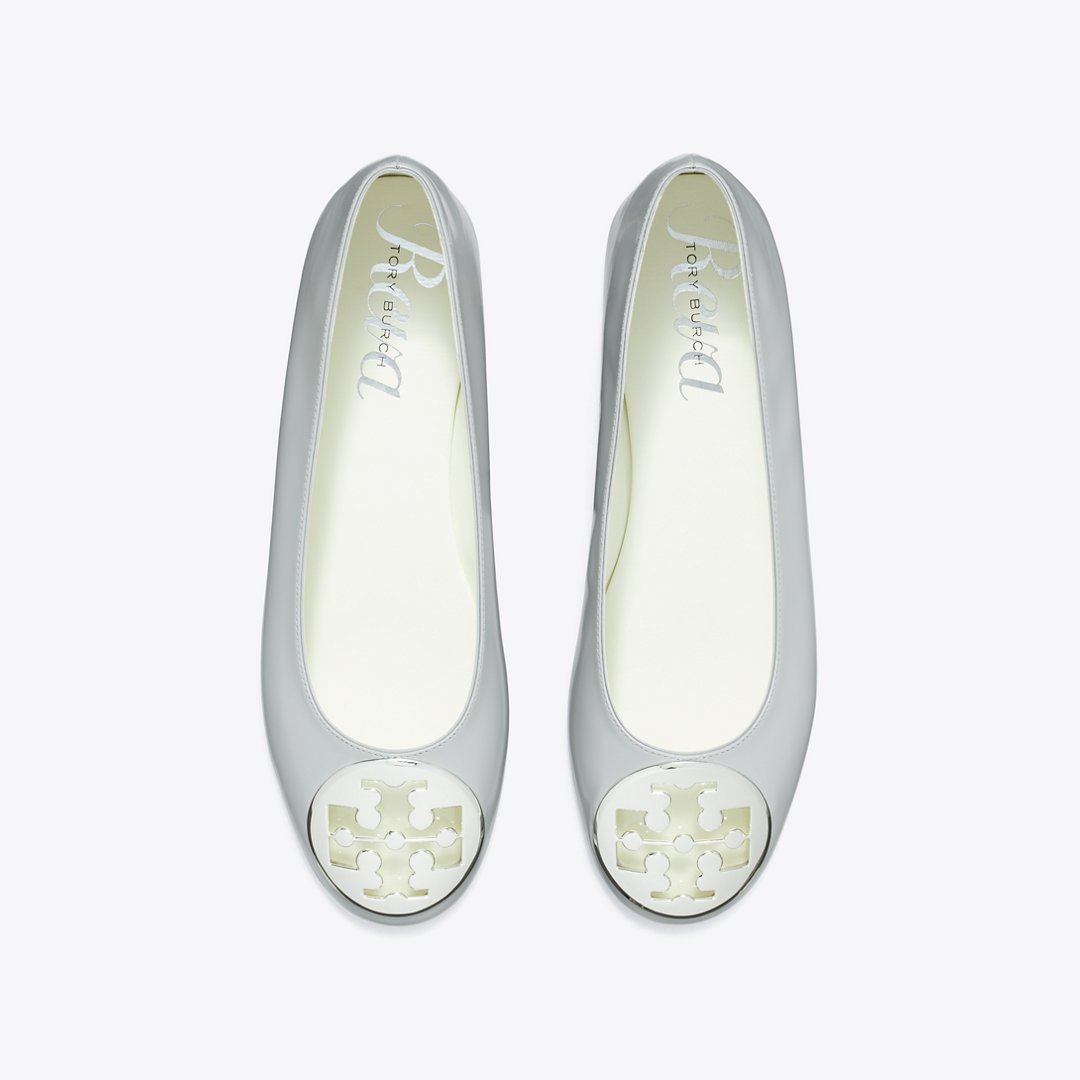 Tory Burch Reva Ballet LOUTRE GRAY