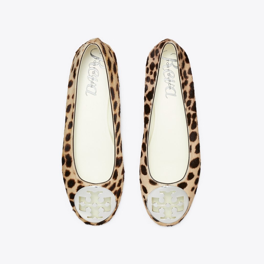 Tory Burch Reva Ballet CHEETAH SPOTS