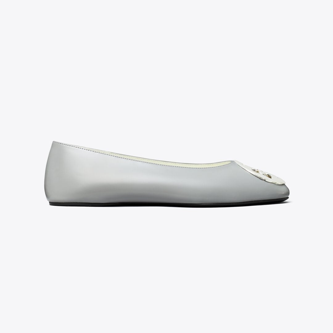 Tory Burch Reva Ballet LOUTRE GRAY