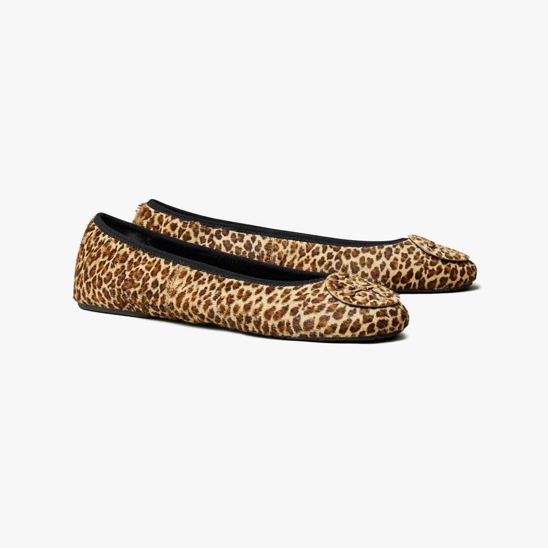 Tory Burch Reva Travel Ballet LEOPARD MULTI / LEOPARD MULTI