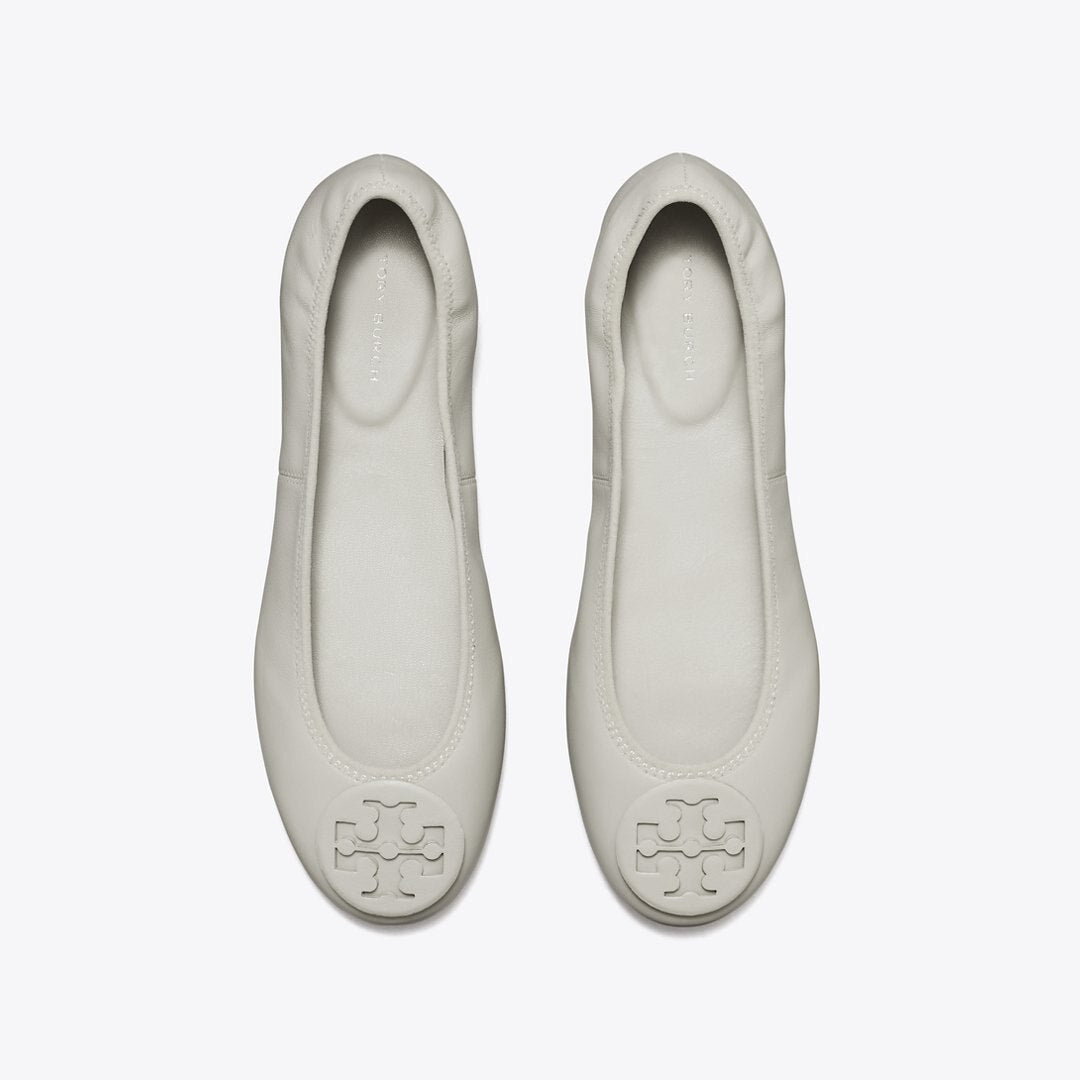 Tory Burch Reva Travel Ballet Dove Gray