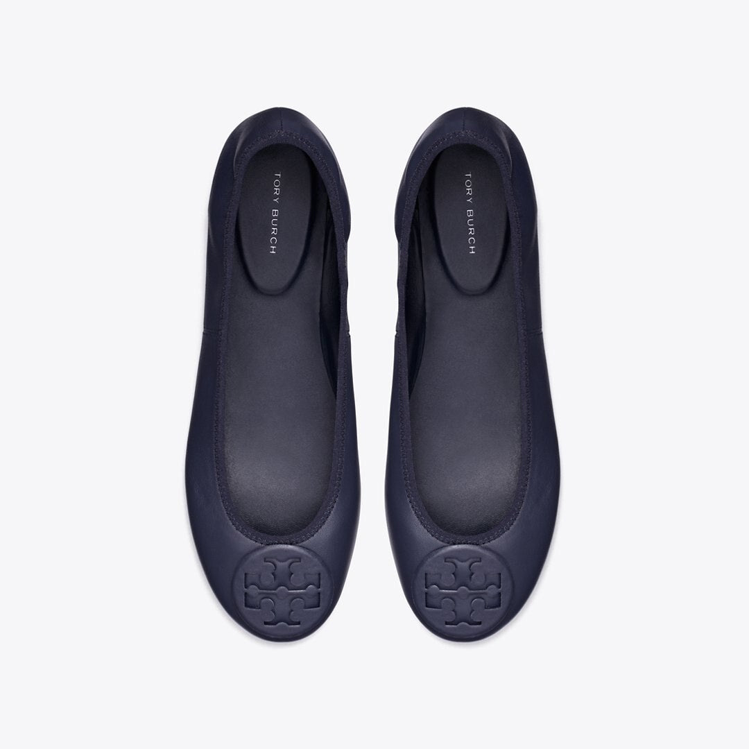 Tory Burch Reva Travel Ballet NEW NAVY / NEW NAVY
