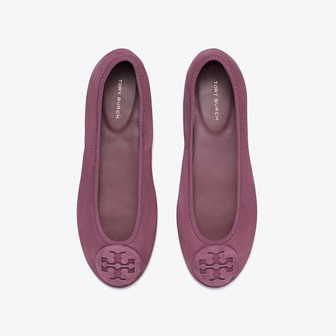 Tory Burch Reva Travel Ballet MAUVE / MAUVE