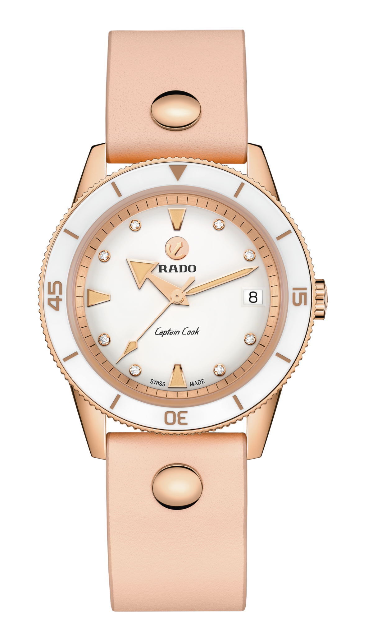 Seiko Rado Captain Cook Marina Hoermanseder White r32139708