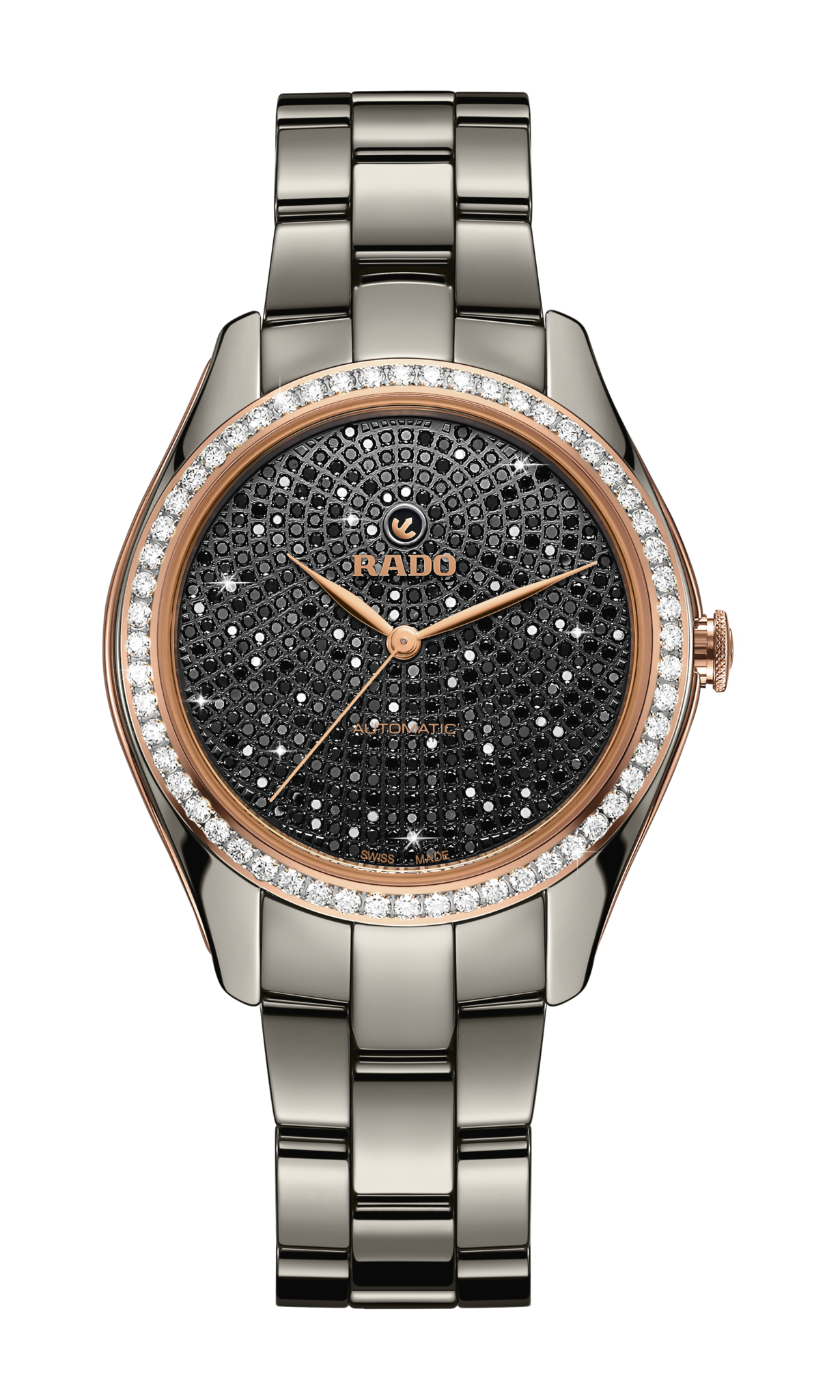 Seiko Rado Hyperchrome Automatic Diamonds Black r32523722
