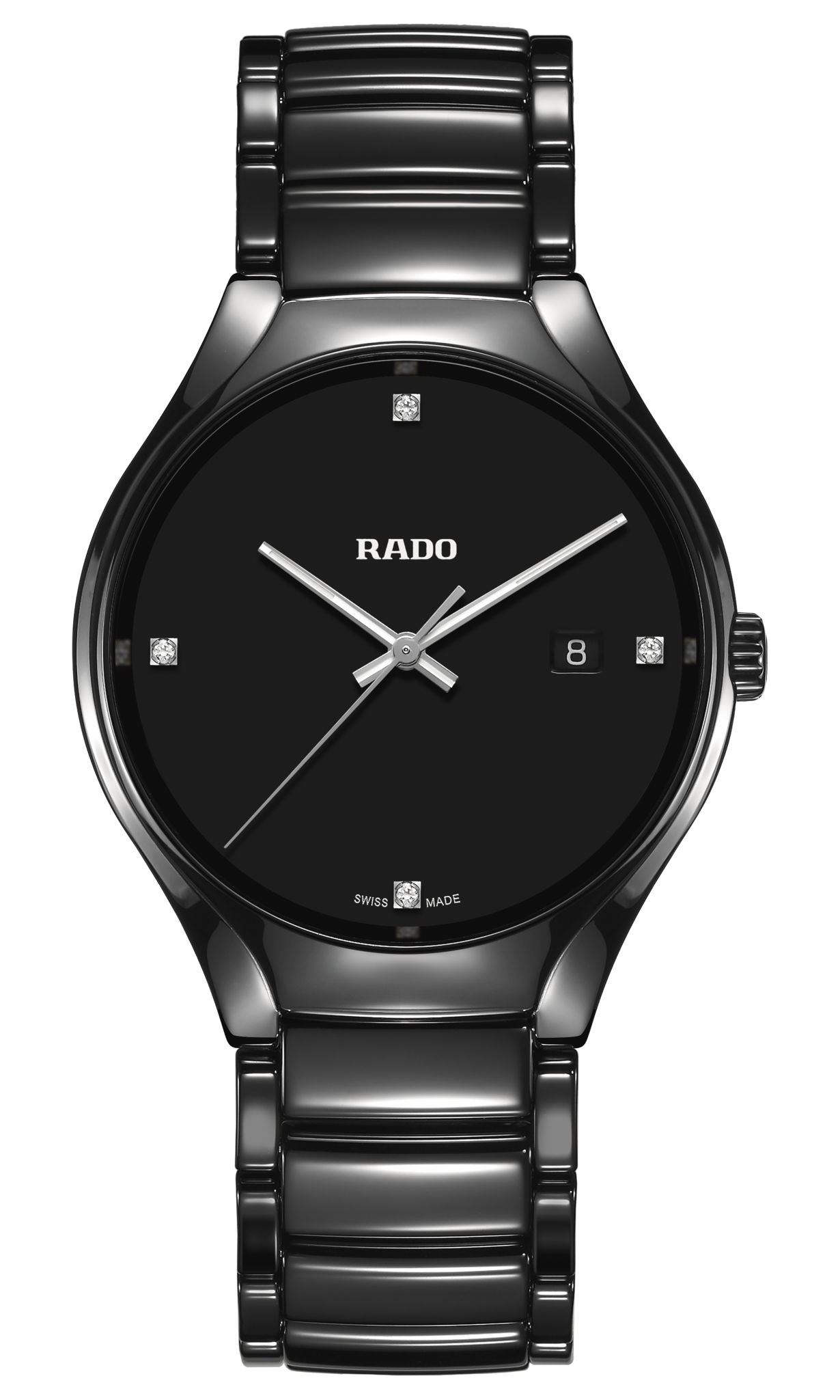 Rado True Round Diamonds Black r27238722