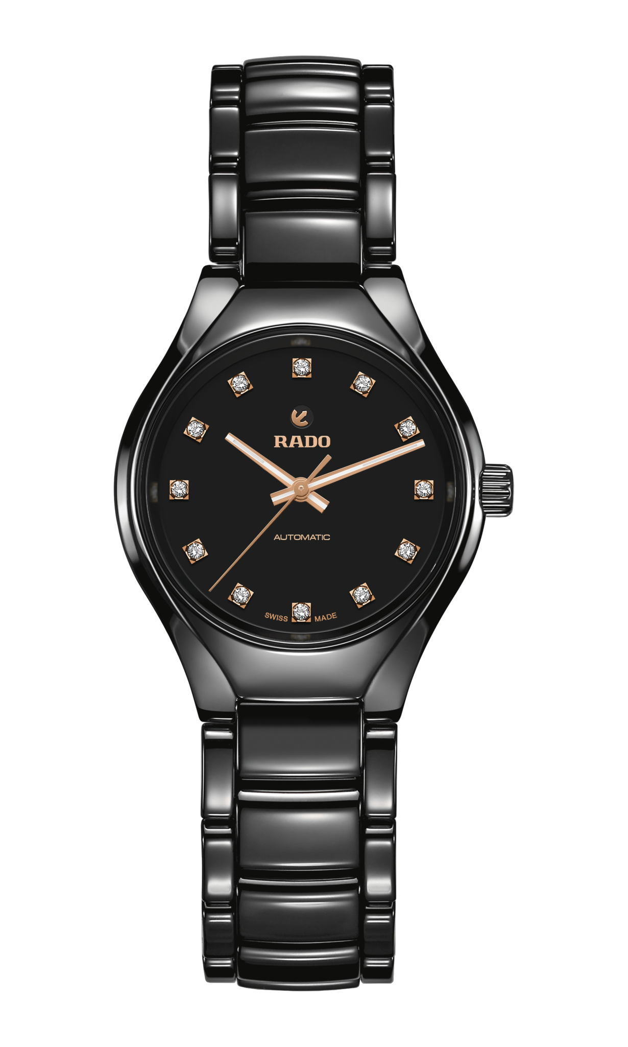 Seiko Rado True Round Automatic Diamonds Black r27242732