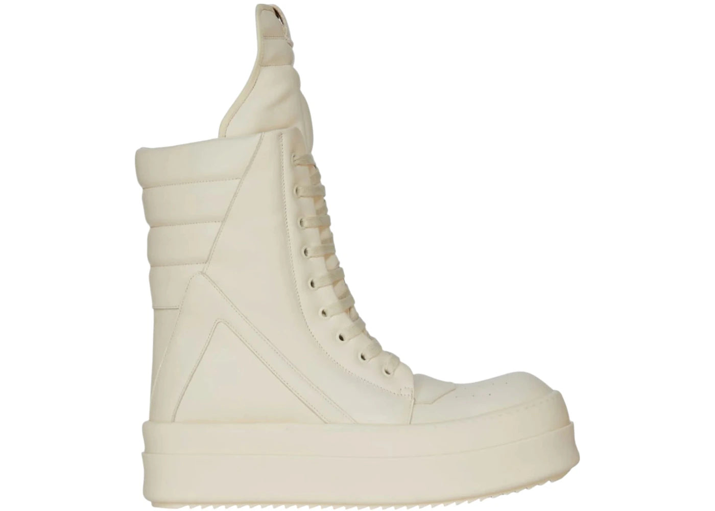 Rick Owens Porterville Mega Geobasket High Milk