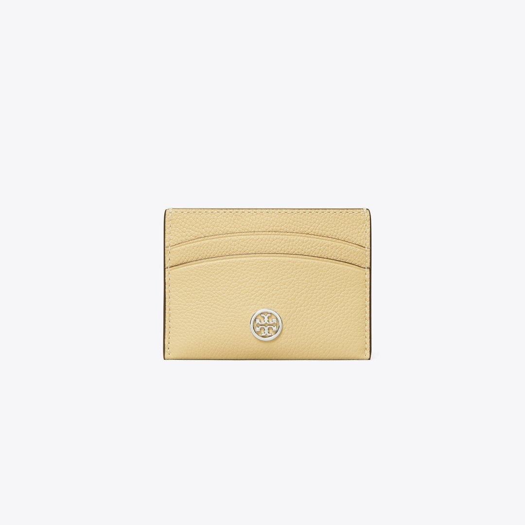 Tory Burch Robinson Card Case Praline