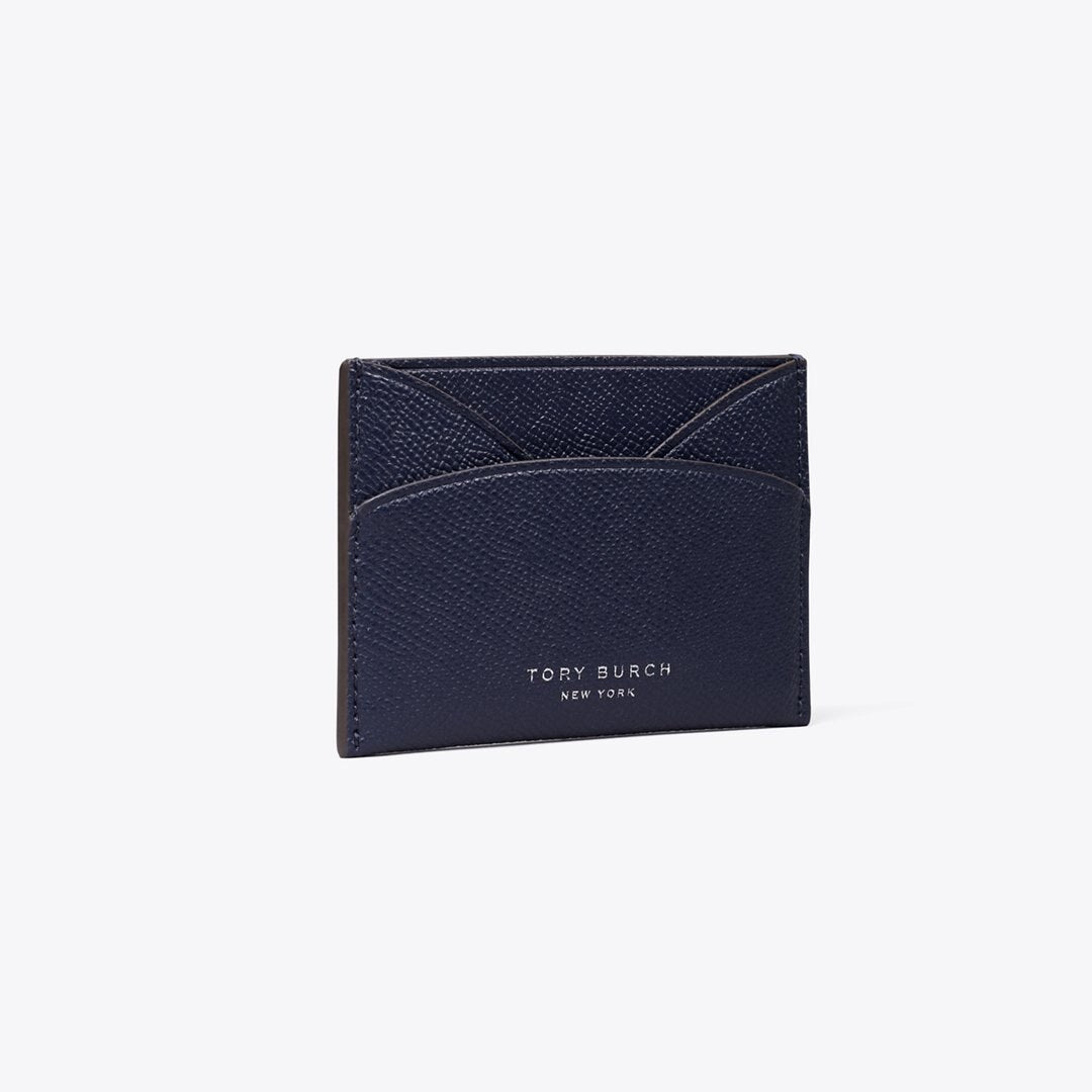Tory Burch Romy Flat Card Case Midnight