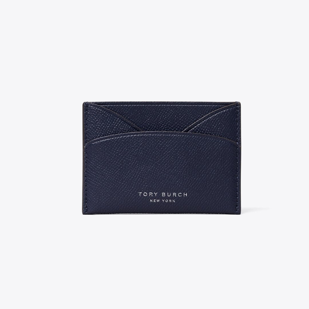 Tory Burch Romy Flat Card Case Midnight
