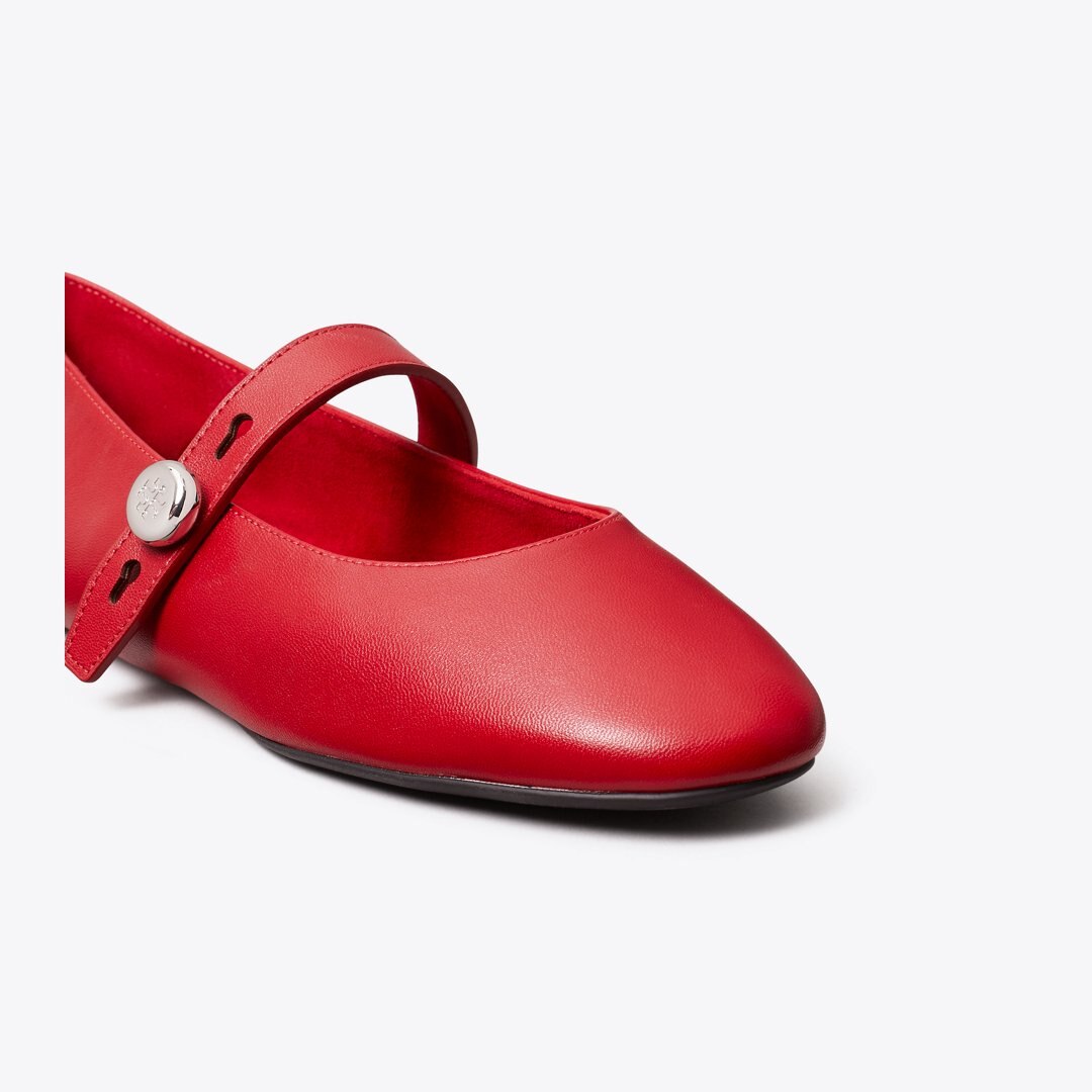 Tory Burch Romy Mary Jane TOUCAN RED