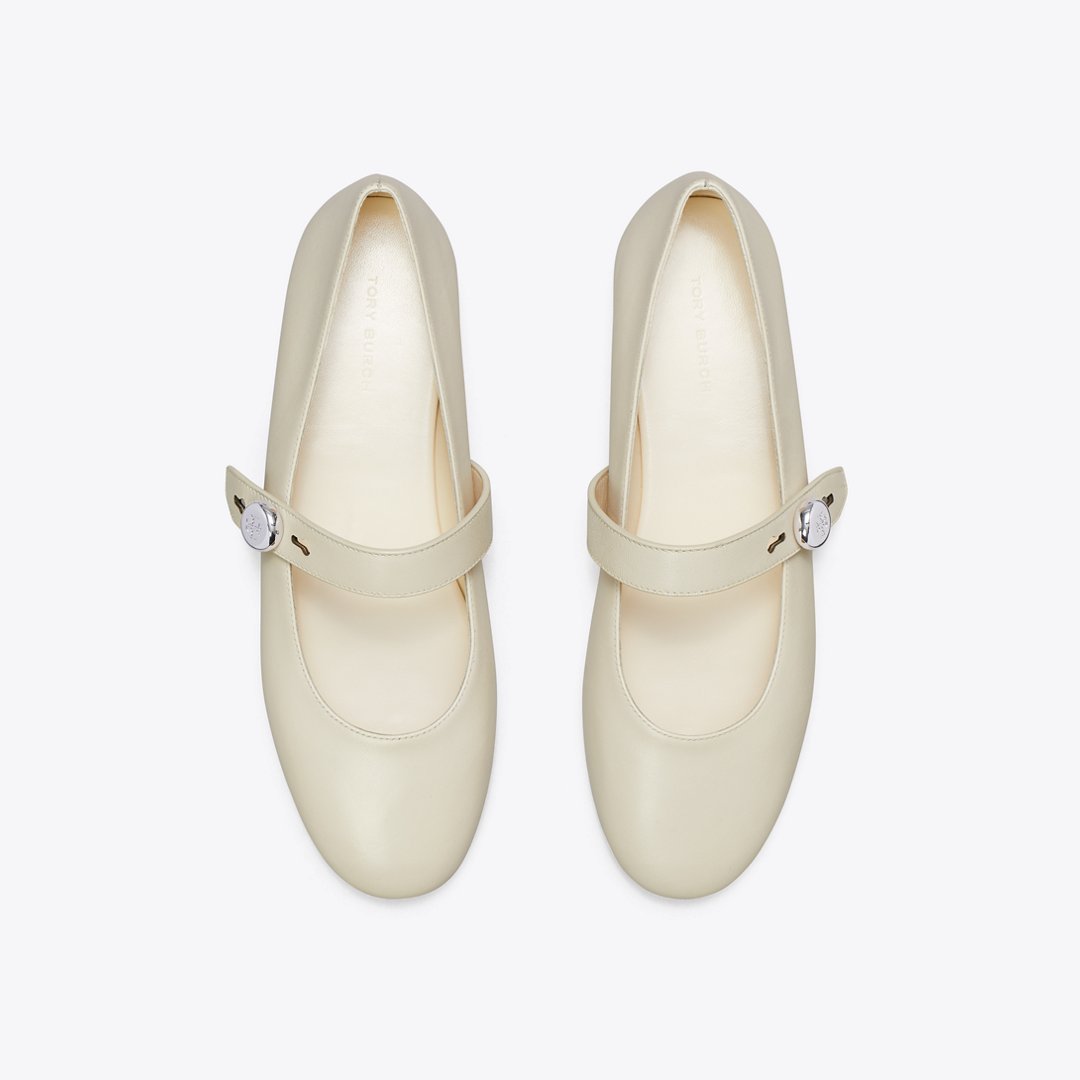 Tory Burch Romy Mary Jane LIGHT CREAM
