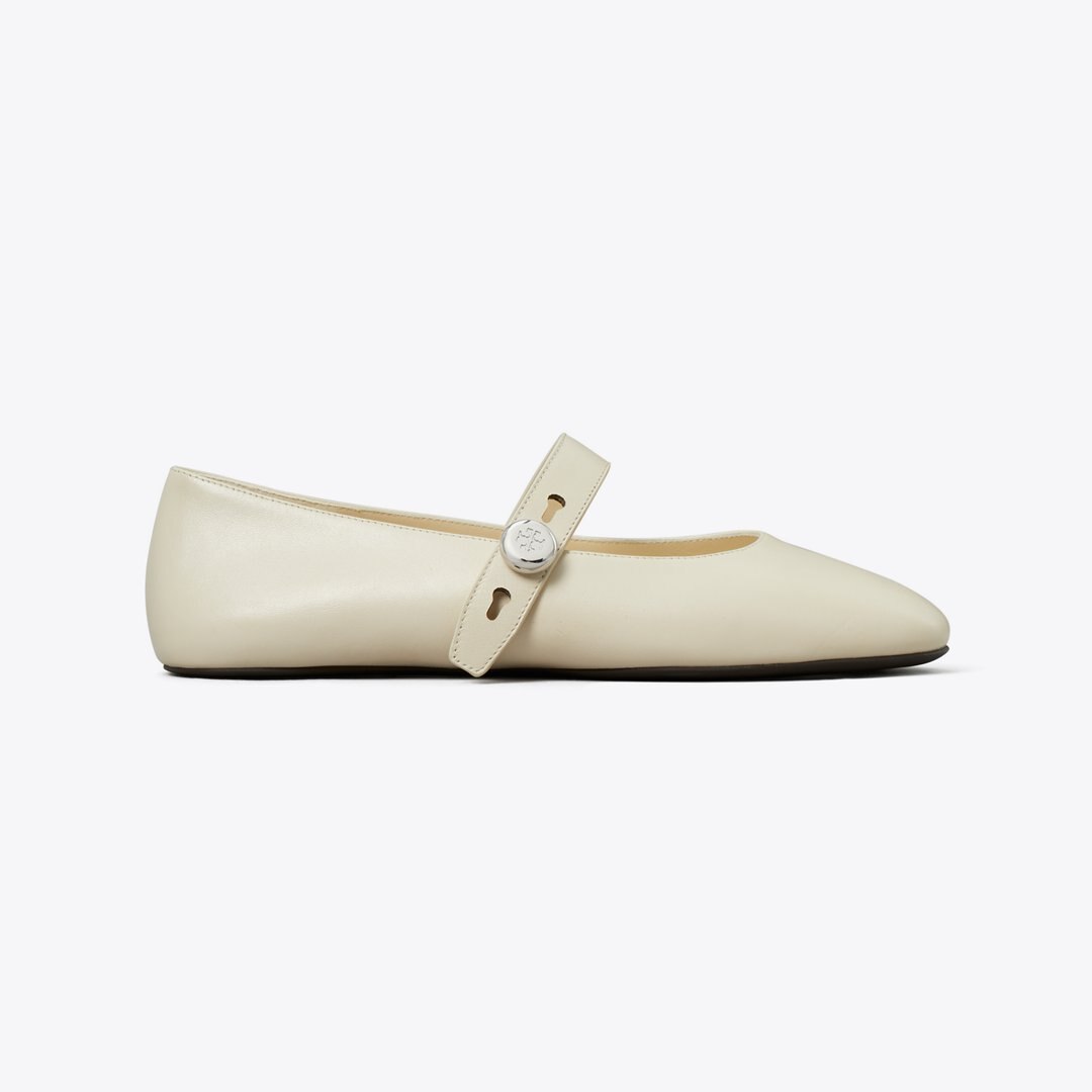 Tory Burch Romy Mary Jane LIGHT CREAM